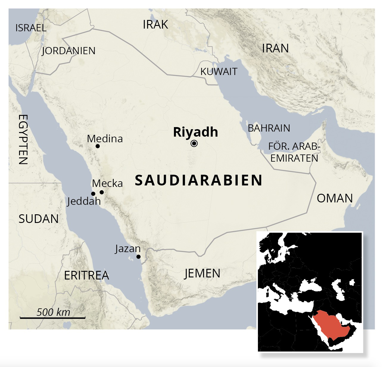 saudiarabien karta Saudiarabien KARTA   Saudiarabiens kvinnor